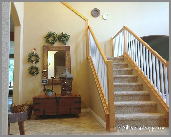 staircase dreaming, foyer, stairs