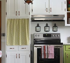 update kitchen cabinet doors on a dime, diy, how to, kitchen cabinets, kitchen design, woodworking projects, I love how bright and happy this space is now