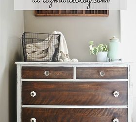 How To Strip Painted Furniture & A Makeover