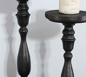 pottery barn knock off candles and candle holders, crafts, These candle holders are cheap and super easy to make