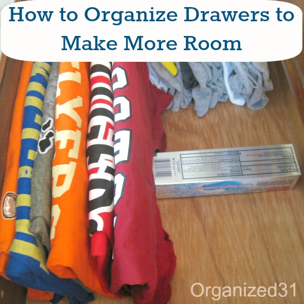 how to make moreroom in your clothes drawers part 2, cleaning tips, I received questions on how to support the rows of t shirts when I shared the original post on folding tees to make more room in your clothes drawers Here are some answers to that question