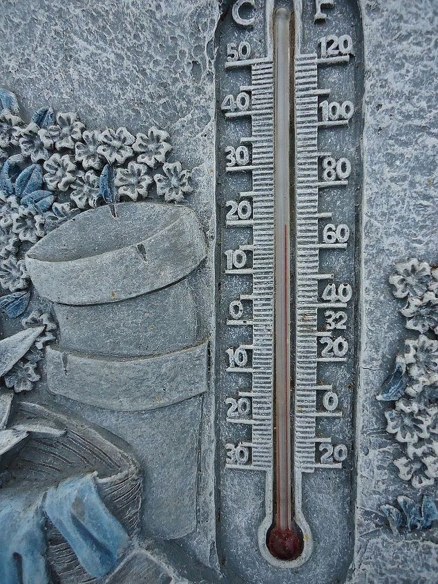 examining microclimate in the garden, gardening, Temperatures are the same in each garden