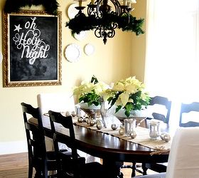 what s for christmas dinner in the dining room, dining room ideas, seasonal holiday decor