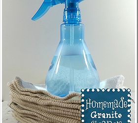 homemade granite cleaner, cleaning tips