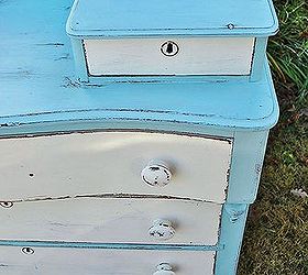 dresser makeover with milk paint and chalk paint, chalk paint, painted furniture