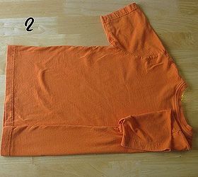 how to fold and organize your t shirts, organizing, 2 Fold about 1 4 of the shirt in