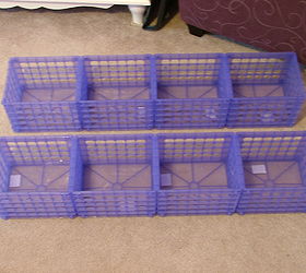 DIY Storage Shelf From Plastic Crates | Hometalk