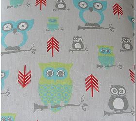 Anthro Owl Fabric Project
