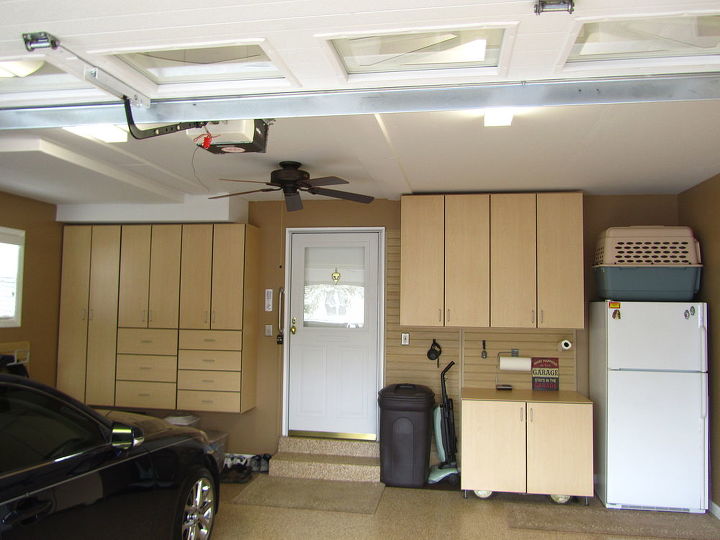 reorganizing and remodeling the garage, flooring, garages, organizing, painting, storage ideas