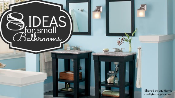 8 ideas for small bathrooms, bathroom ideas, home decor, small bathroom ideas