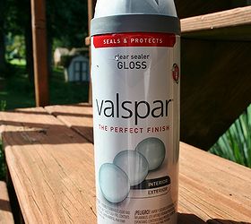 how to paint an indoor outdoor rug, flooring, painting, I used this clear gloss protective spray