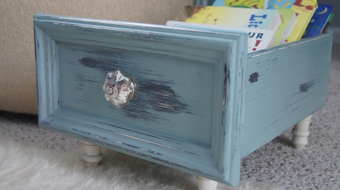 fun drawer upcycle, painted furniture, After