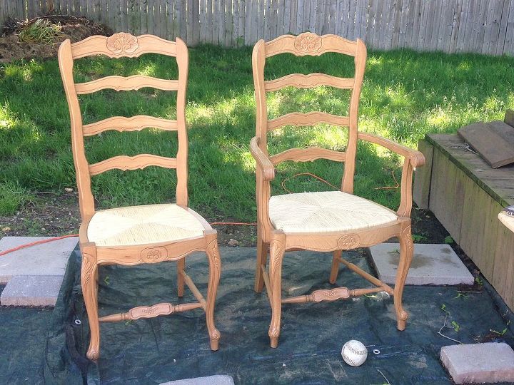 dining chair makeover with cece caldwell s beckley coal and wax, painted furniture
