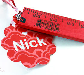 candy free you rule valentines, crafts, seasonal holiday decor, valentines day ideas, Add personalized gift tag