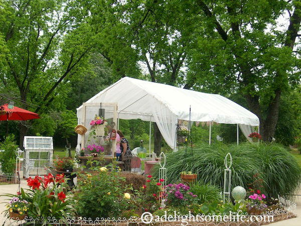 a spring garden party, gardening, outdoor living