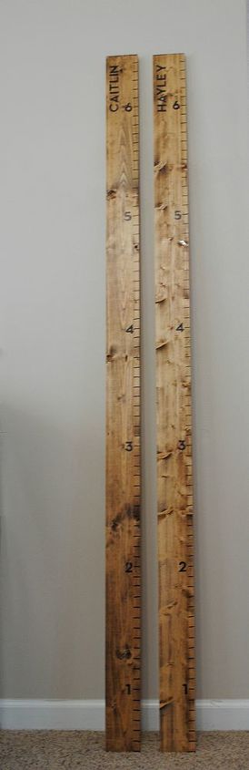 giant ruler growth chart, crafts, home decor