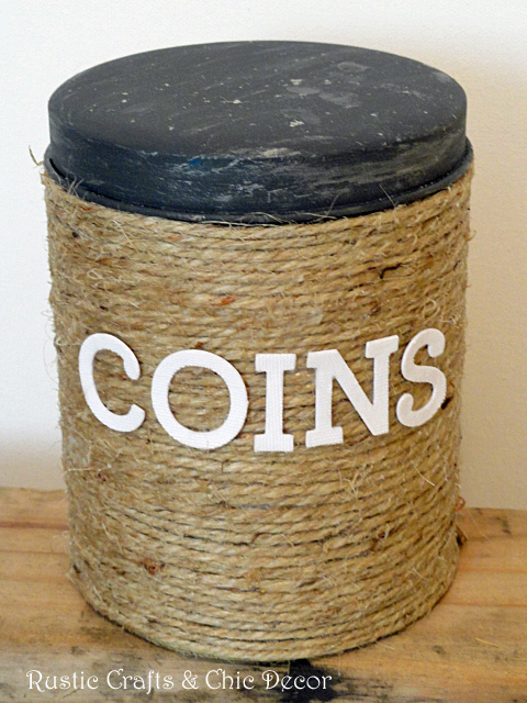 diy storage from recycled christmas tins, crafts, repurposing upcycling
