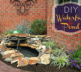 diy backyard pond amp landscape water feature, landscape, outdoor living, patio, ponds water features, See how I created my backyard water feature for a fraction of the price of hiring a landscaper I saved thousands of dollars and couldn t be happier with how it turned out