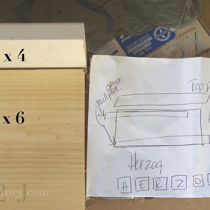 personalizing and making a simple shelf tutorial, diy, how to, shelving ideas, woodworking projects, It all starts on paper and to make the math easy the shelf is 2 ft long