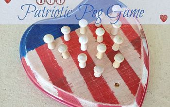 DIY Patriotic Peg Game