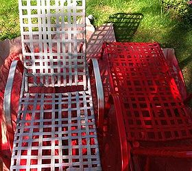 five star backyard seating on a no tell motel budget, outdoor furniture, painted furniture
