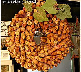 ohh those versatile wine corks, crafts, wreaths, What it looks like 10 years after you make it