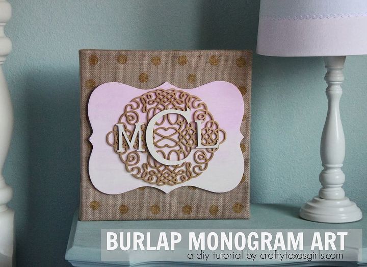 crafting with monograms, crafts