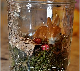 tiny terrarium for kids to make, crafts, terrarium, It s super easy to make ittie bittie mushrooms with wooden pegs and paint