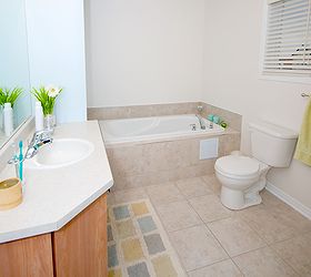 how much does a bathroom remodel cost, bathroom, remodeling, Light and airy bathroom