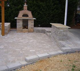 two year project in the foothills of north carolina featuring a roundboy wood fired, concrete masonry, decks, outdoor living, patio