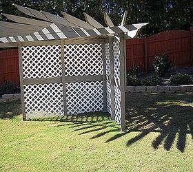 q what would you do with this pergola arbor, outdoor living