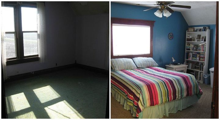 a before and after photo reveal, bedroom ideas, home decor, kitchen design, living room ideas, Before and After The Master Bedroom