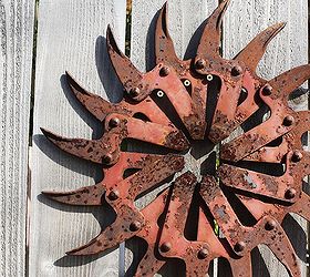 go west diy ers go west, home decor, Even old farm implements can add interesting wall d cor