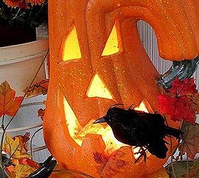 the gang s all here, electrical, halloween decorations, home decor, seasonal holiday decor, detail of porch decorationshttp pinterest com barbrosen our fairfield home