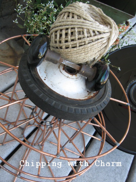 re purposing old spools, repurposing upcycling, Before