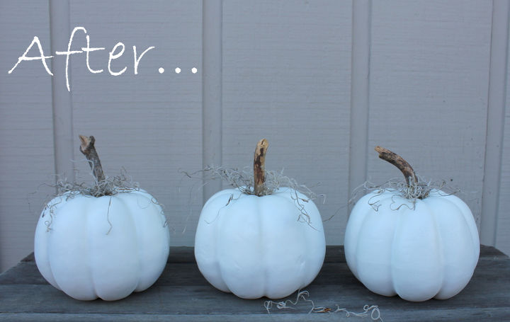 how to keep a white pumpkin white, chalk paint, painting, seasonal holiday decor