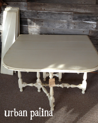 garden chairs and gateleg table makeover, chalk paint, painted furniture