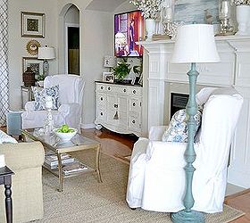 tweaks in our summer great room, home decor, living room ideas