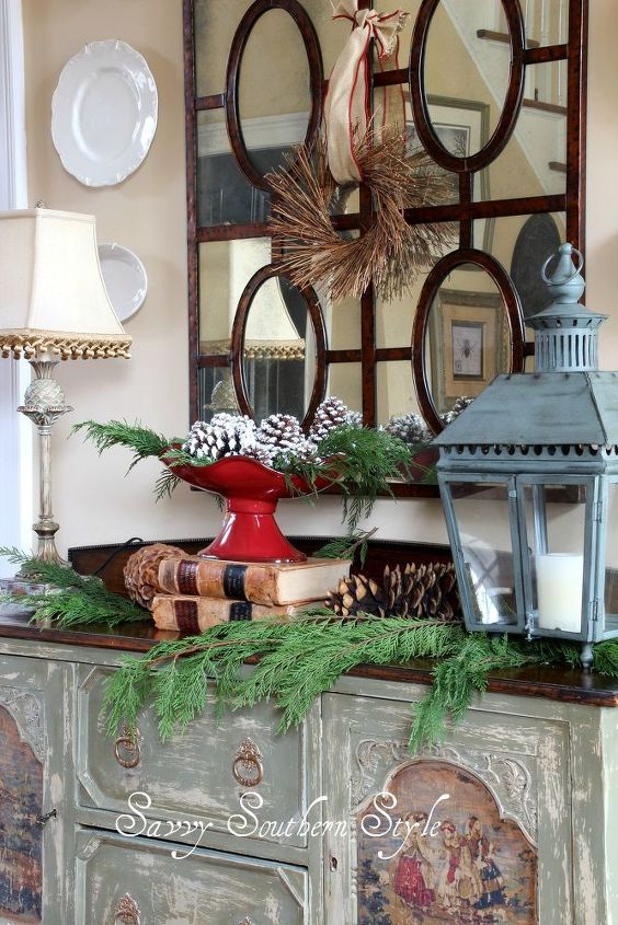 the first impression, christmas decorations, foyer, seasonal holiday decor