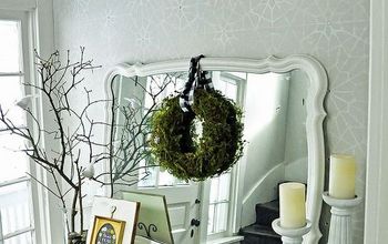 DIY Moss Wreath.... a Cure for the Winter Blues.