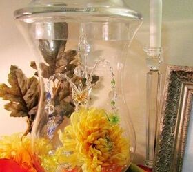 glass butterflies in a glass apothecary videmment of course, crafts, A little glass butterfly vignette Quick inexpensive and charming