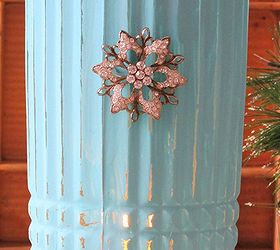 painted vintage vase with annie sloan paint, chalk paint, mason jars, painting, repurposing upcycling, Annie Sloan chalk paint vase