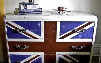 Cream Version of the Union Jack Dresser