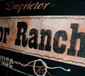 sign painting, crafts, Matador Ranch by GranArt