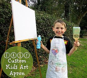 Kids Art Apron DIY