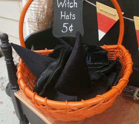 witch hat halloween decoration, halloween decorations, seasonal holiday d cor, Halloween Decorating