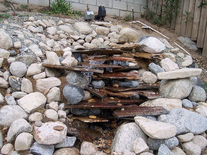 epic waterfall fail, ponds water features, Epic Waterfall FAIL A Landscape Contractor Got Paid for this