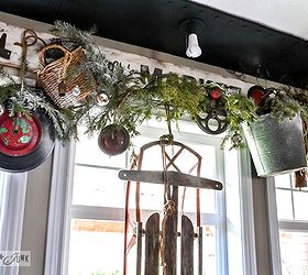 expect the unexpected with this junker s christmas home tour, seasonal holiday d cor, wreaths, Create instant conversation for your holiday