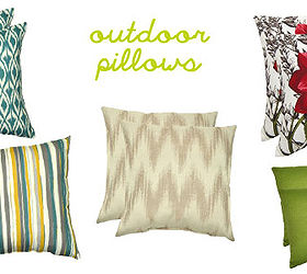 decorating outdoor spaces, decks, home decor, outdoor furniture, patio, outdoor throw pillows to add some color