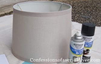 diay chevron shade, crafts, painting, repurposing upcycling, I started with a plain shade Available at Walmart